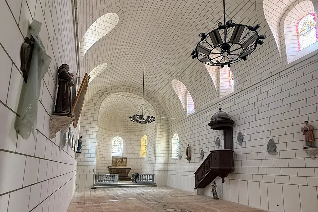 Illustration de la prestation de stuc